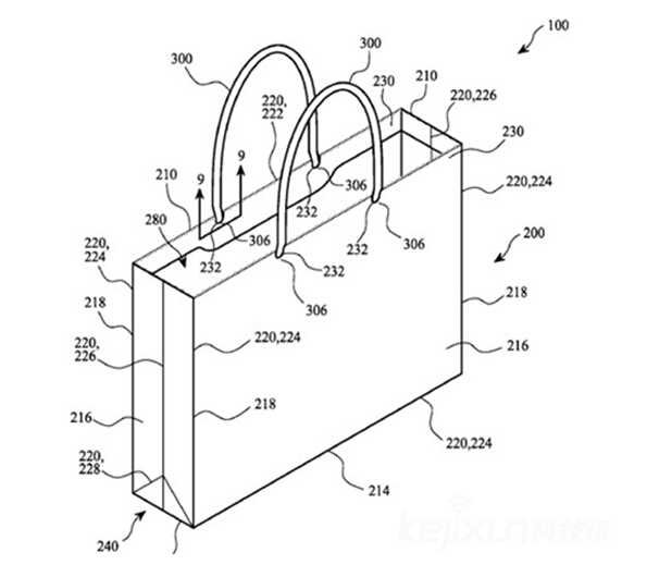 電子產品手提紙袋 蘋果電子產品手提紙袋
