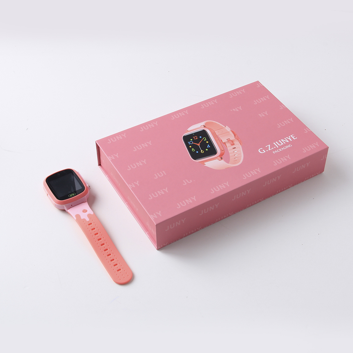 為什么這個兒童手表禮盒不用專色印刷？